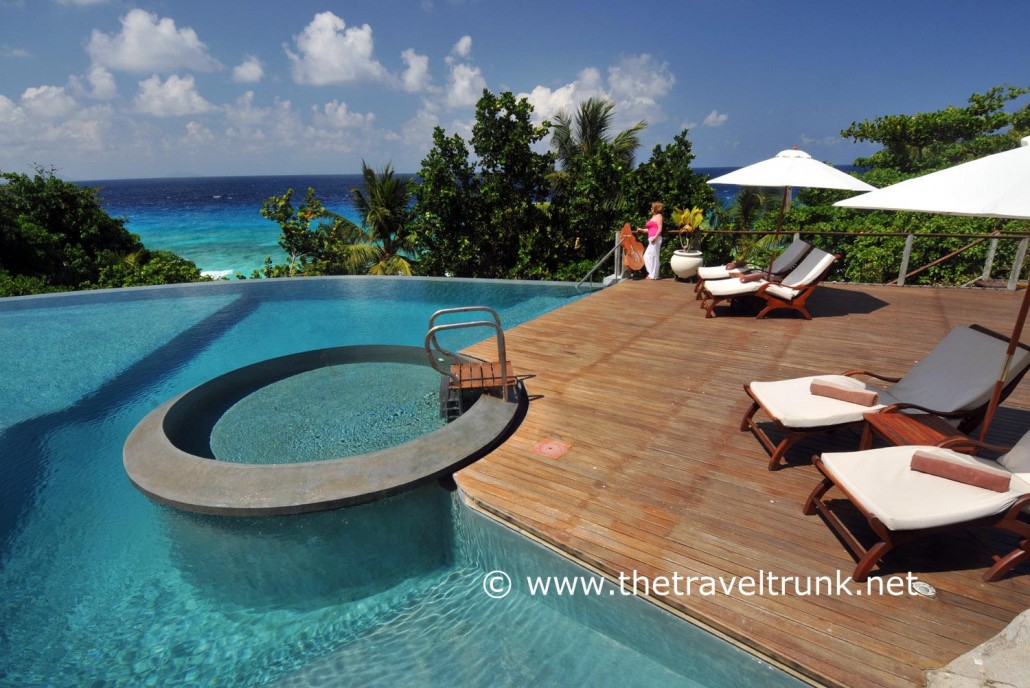 Swimming pool Fregate Island