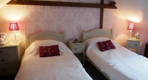 Twin beds