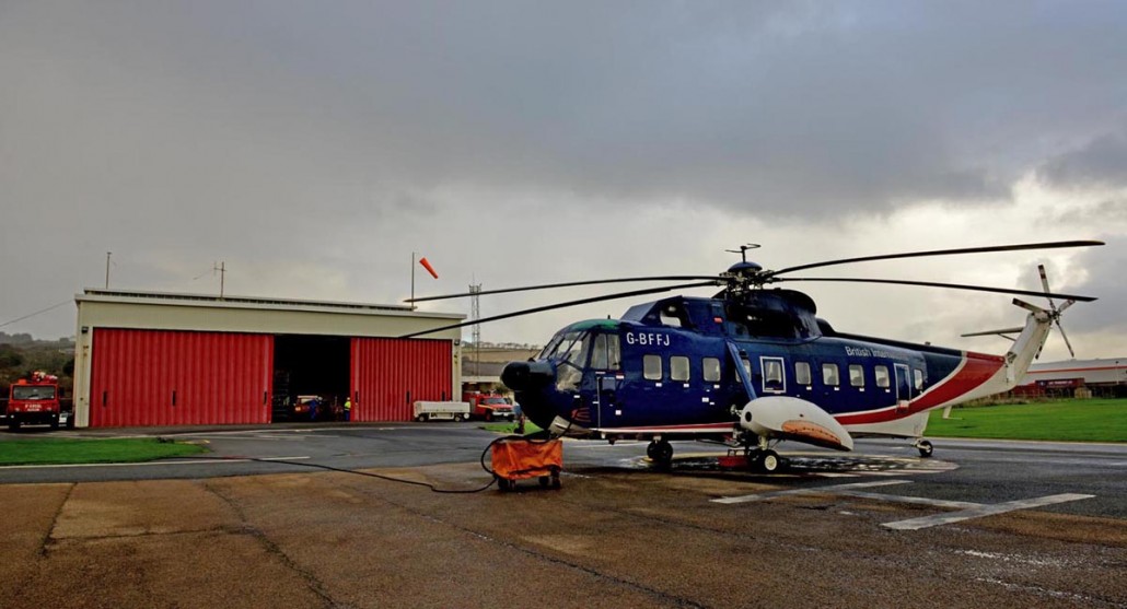Vital helicopter link