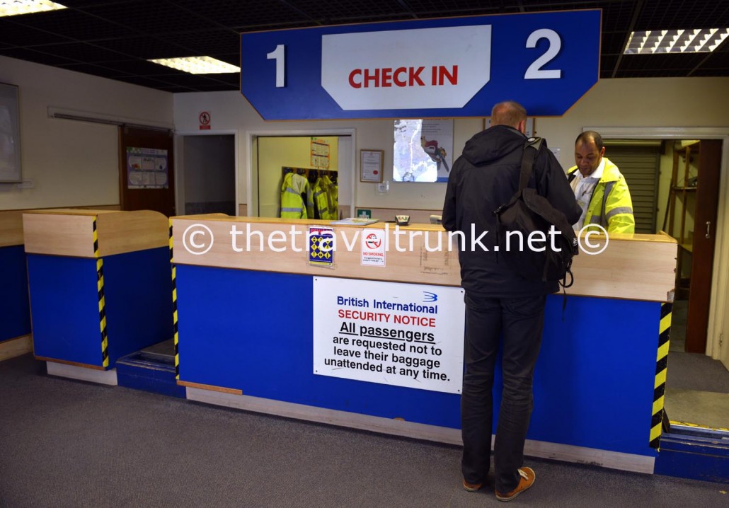 Check in desk