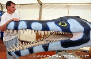 Pliosaur model