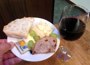 Cheese and wine