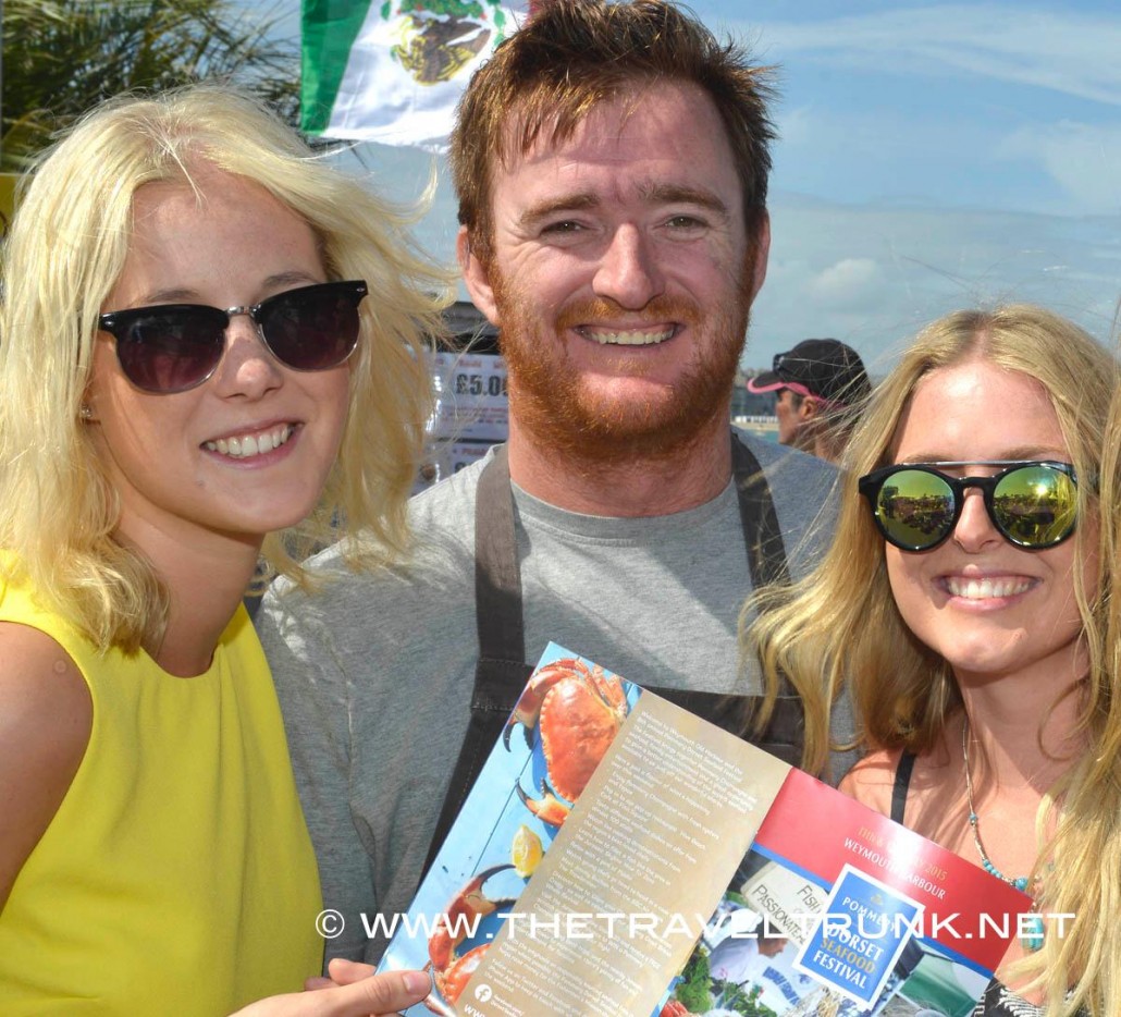 Jack Stein with fans