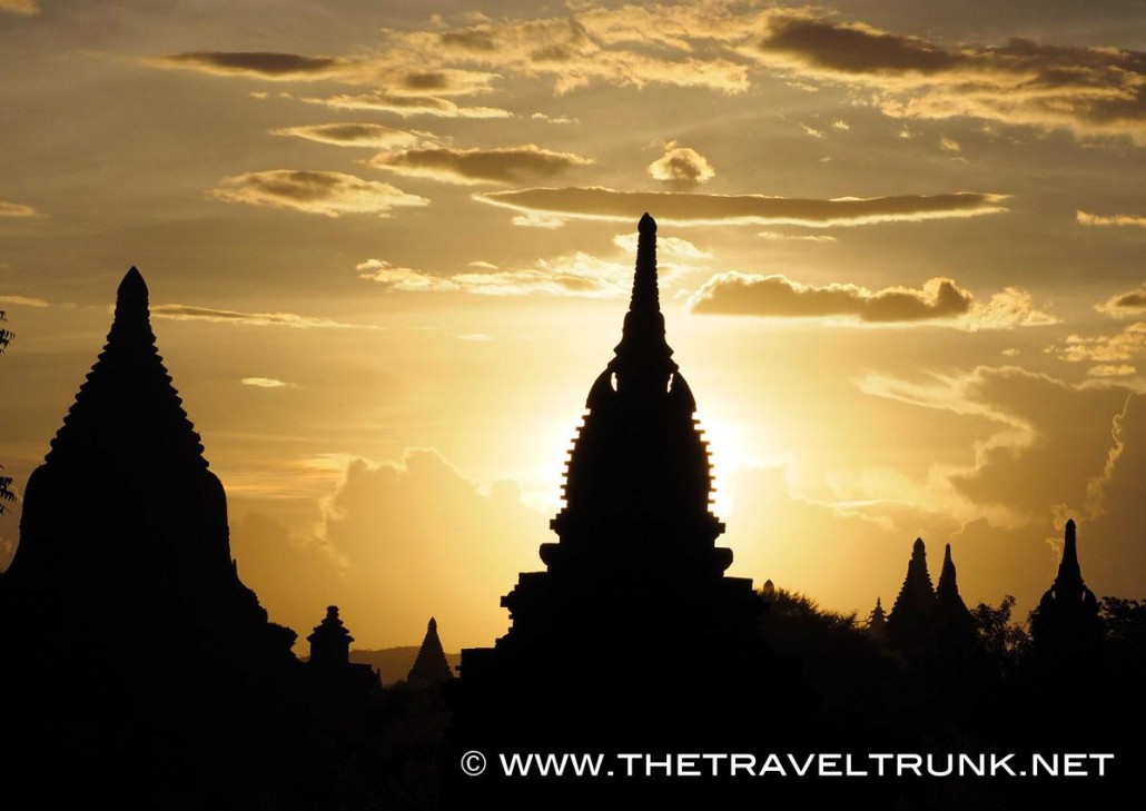 Sunset Bagan Myanmar.