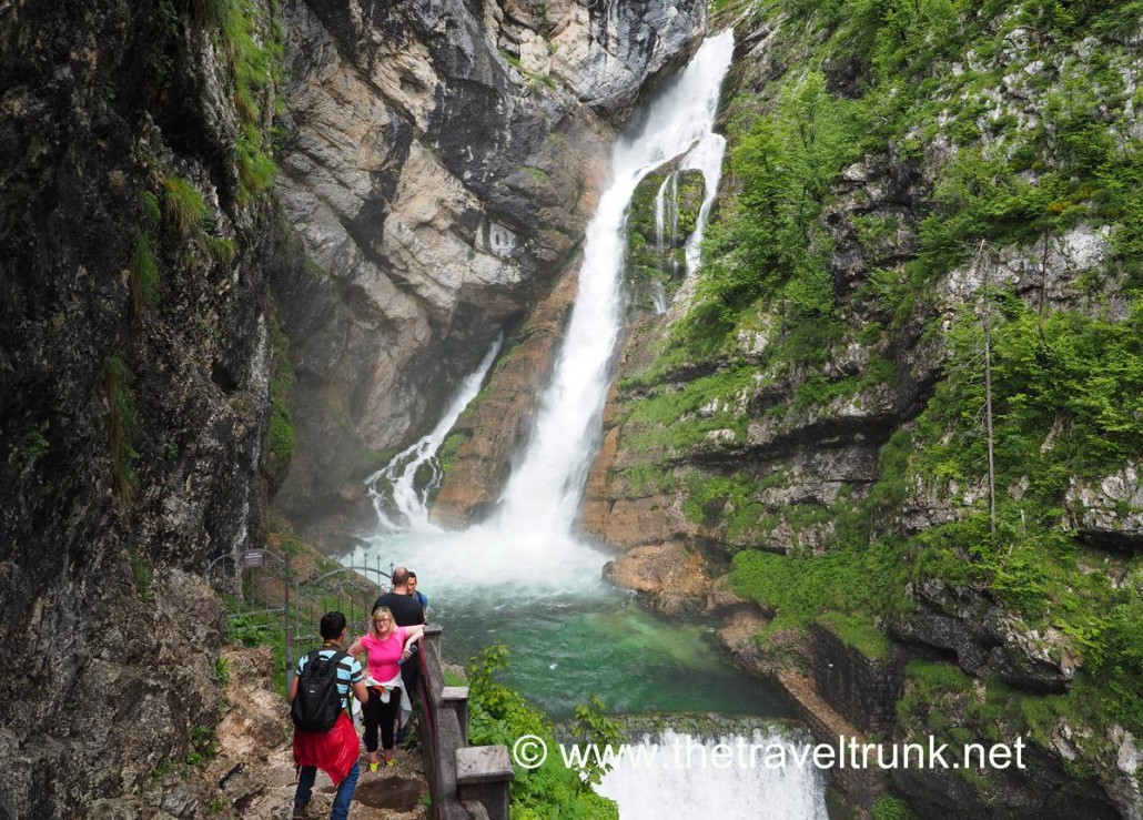 Pure nature of waterfall
