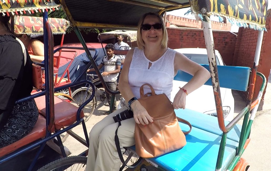 Rickshaw passenger