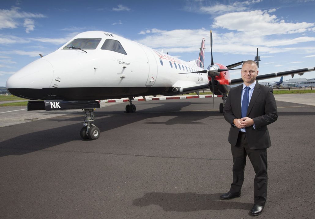 Loganair plane