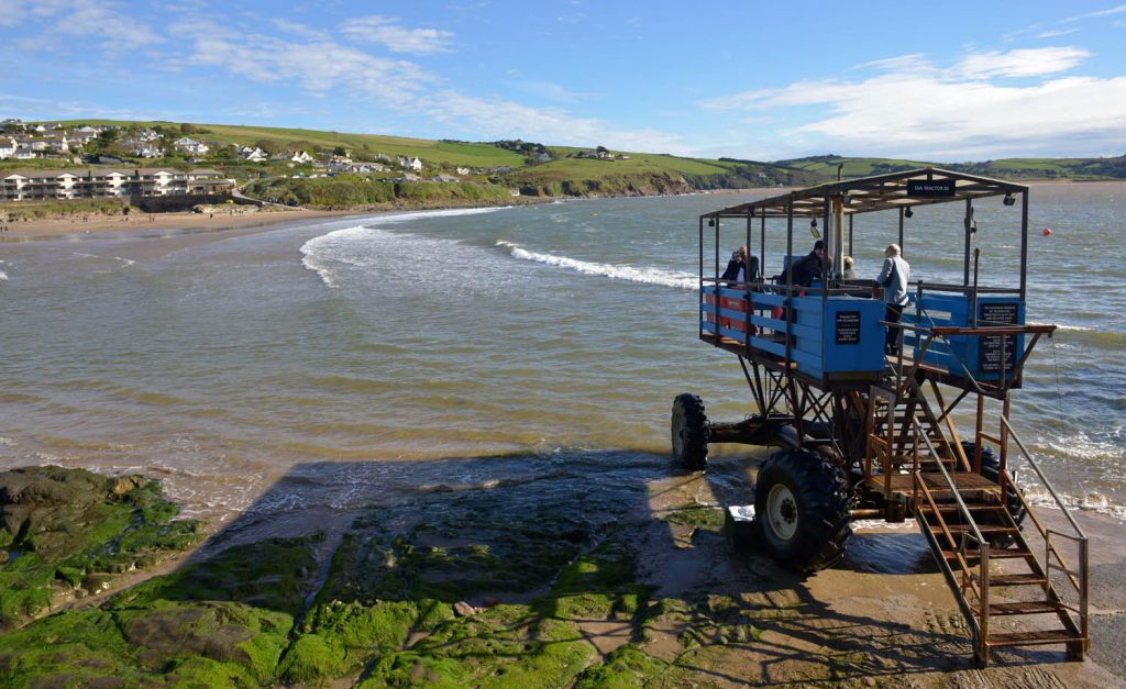 Sea Tractor of Burgh Island