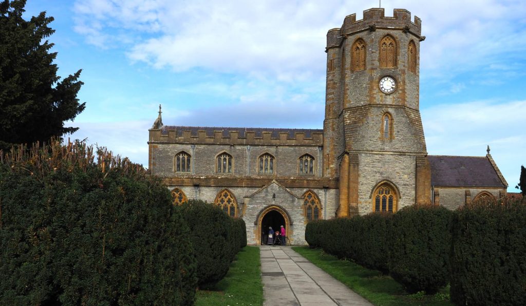 Town church Somerton Somerset