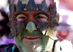 Green Man mask