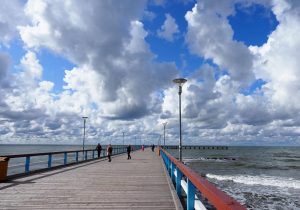 Palanga Pier and seaside