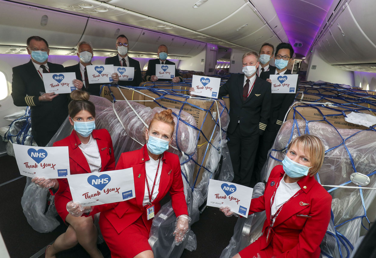 Virgin Cargo Flight
