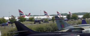 Britsih Airways planes