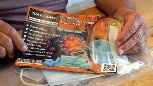 personal Covid19 travel packs