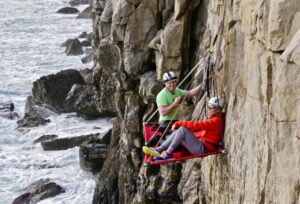 Cliff camping