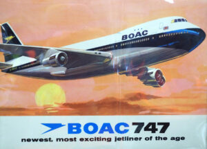 Retro Jumbo Jet advert
