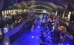 Interior view Sea Plane Harbour Museum