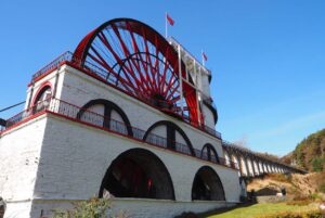 The Laxey Wheel.