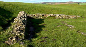 Roman temple Maiden Castle