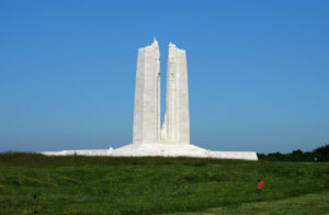 The Canadian memorial at Vimy Ridge