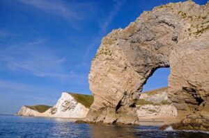 Durdle door land mark. 