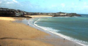 St Ives beach.