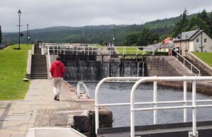 Cruising Scotland with Le Boat. Locks.