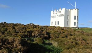 the Lizard in Cornwall signal station