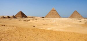 Making Time at the pyramids.