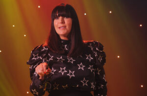 Anna Richardson at Star Princess naming.